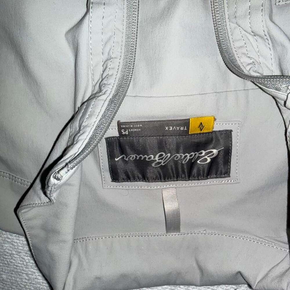 Eddie Bauer Travex Utility Vest Size PS Gray